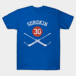 Ilya Sorokin New York I Goalie Sticks T-Shirt